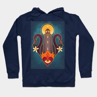 Lighthouse&Kraken Hoodie